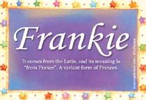 frankie英文名|Frankie: Baby Name Meaning, Origin, Popularity, More